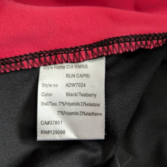 DIADORA Running Capri Pant Size Large. - Picture 4 of 8